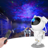 Astronaut Galaxy Projector | 360° Rotating Star & Nebula Night Light