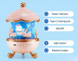 Night Light Rabbit Sky Projector | 6 Films, 5 Colors & Rechargeable Lamp