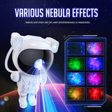 Astronaut Galaxy Projector | 360° Rotating Star & Nebula Night Light