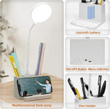 Eye-Care LED Desk Lamp | 3 Color Modes, 7 Brightness Levels & Touch Control