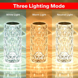 Astronaut Crystal Galaxy Lamp | 16-Color Rechargeable Table Light