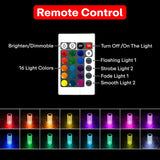 Astronaut Crystal Galaxy Lamp | 16-Color Rechargeable Table Light