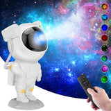 Astronaut Galaxy Projector | 360° Rotating Star & Nebula Night Light