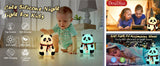 Panda LED Night Lamp | 7-Color Rechargeable Baby-Safe Silicone Light